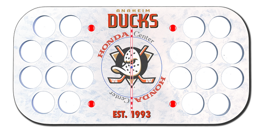 Anaheim Ducks 2025 Center Ice Puck Board