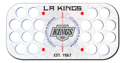 LA Kings 2025 Center Ice Puck Board