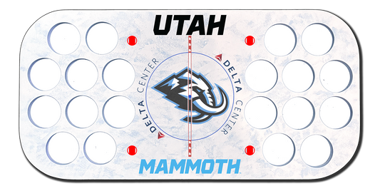 Utah Mammoth 2026 Center Ice Puck Board