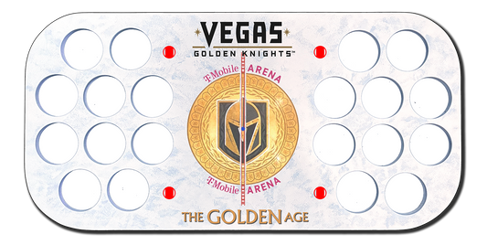 VGK 2026 Center Ice Puck Board